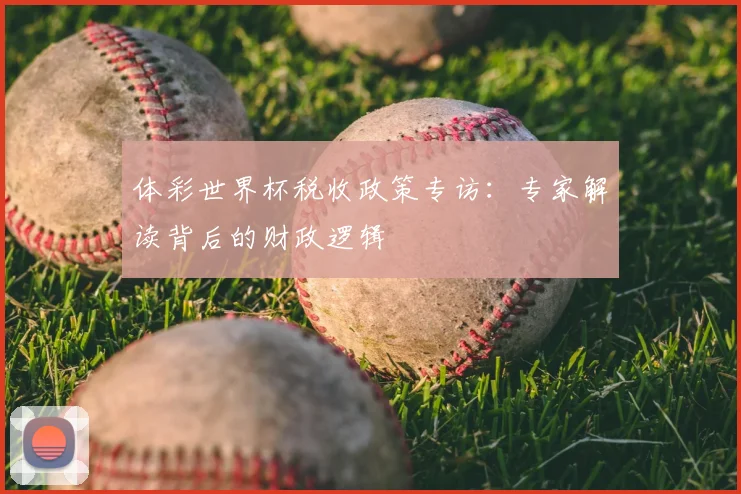 体彩世界杯税收政策专访:专家解读背后的财政逻辑